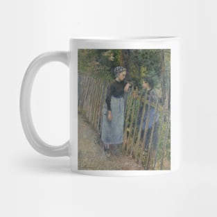 Conversation by Camille Pissarro Mug